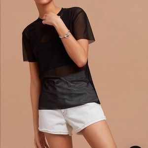 Wilfred Free Jamila mesh tshirt